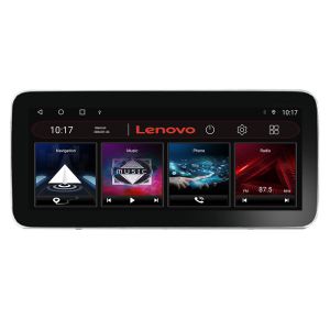 Navigatie Mercedes CLK W209 Lenovo PRO 8+256 12.3 inch qled android 4G DSP gps internet  Kit-w209