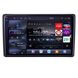 Navigatie Audi A4 B6, A4 B7 2001-2007  Edotec Kit-050 8 core QLED 2K 16+512 360 Android Waze USB Navigatie Internet Youtube Radio v1