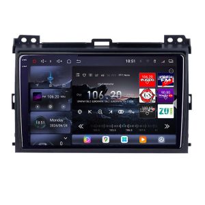 Navigatie Toyota Prado 2007- Edotec Kit-456 8 core QLED 2K 16+512 360 Android Waze USB Navigatie Internet Youtube Radio v1