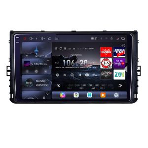 Navigatie grupul VW Edotec Kit-933 8 core QLED 2K 16+512 360 Android Waze USB Navigatie Internet Youtube Radio