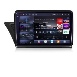 Navigatie Audi A4 A5 B8 cu MMI3G 2009-2016 Android radio gps internet 8 core QLED 2K 16+512 360 Edotec