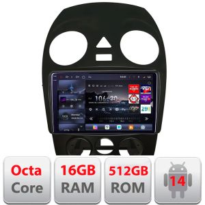Navigatie VW Beetle 2005-2010 Android radio gps internet 8 core QLED 2K 16+512 360 Edotec