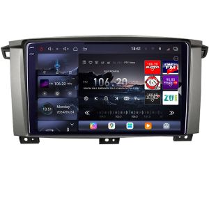 Navigatie Toyota Land Cruiser L100 2002-2006 Android radio gps internet 8 core QLED 2K 16+512 360 Edotec