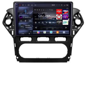 Navigatie Ford Mondeo 2010-2014 Edotec Kit-MONDEO-CLIMA 8 core QLED 2K 16+512 360 Android Waze USB Navigatie Internet Youtube Radio