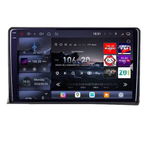 Navigatie vw multivan 2003-2015 Edotec Kit-MULTIVAN 8 core QLED 2K 16+512 360 Android Waze USB Navigatie Internet Youtube Radio
