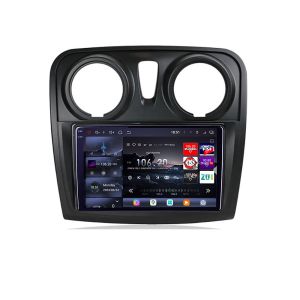 Navigatie Dacia Sandero Logan 2012-2020 Edotec Kit-sandero 8 core QLED 2K 16+512 360 Android Waze USB Navigatie Internet Youtube Radio