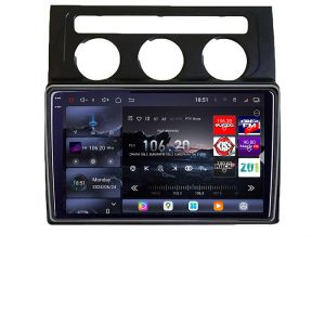 Navigatie VW Touran 2003-2009 clima automata Edotec Kit-touran2 8 core QLED 2K 16+512 360 Android Waze USB Navigatie Internet Youtube Radio