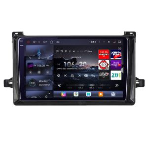 Navigatie Toyota Prius dupa 2015 Edotec Kit-TY50 8 core QLED 2K 16+512 360 Android Waze USB Navigatie Internet Youtube Radio