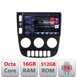 Navigatie Mercedes ML W163 1998-2005 Android radio gps internet 8 core QLED 2K 16+512 360 Edotec