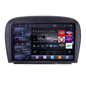 Navigatie Mercedes SL W230 2004-2011 Edotec Kit-W230 8 core QLED 2K 16+512 360 Android Waze USB Navigatie Internet Youtube Radio