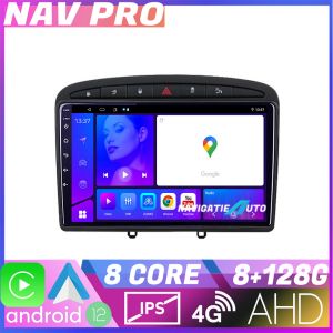 Navigatie Peugeot 308 Octa Core KIT 038 EDOTEC-LITE Android Ecran 720P Octa Core 8 128 Carplay