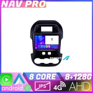 Navigatie Ford Ranger 2011 2015 EDOTEC-LITE Android Ecran 720P Octa Core 8 128 Carplay