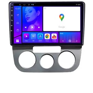 Navigatie VW Golf 5 2004 2010 clima manuala EDOTEC-LITE Android Ecran 720P Octa Core 8 128 Carplay