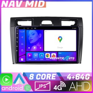 Navigatie Ford Fiesta MK5 2002 2008 EDOTEC-LITE Android Ecran 720P Octa Core 4 64 Carplay