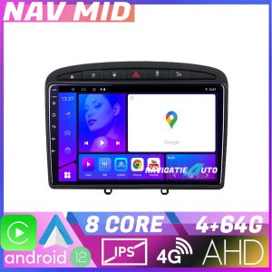 Navigatie Peugeot 308 Octa Core KIT 038 EDOTEC-LITE Android Ecran 720P Octa Core 4 64 Carplay