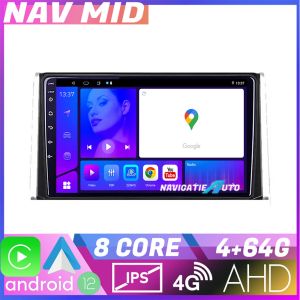 Navigatie Toyota Auris 2017 KIT AURIS EDOTEC-LITE Android Ecran 720P Octa Core 4 64 Carplay