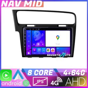 Navigatie VW Golf 7 KIT 491 EDOTEC-LITE Android Ecran 720P Octa Core 4 64 Carplay