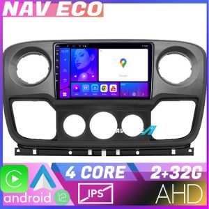 Navigatie Opel Movano, Renault Master 2010-2021 NAVTEC Android Ecran 720P Quad Core 2+32 Carplay  Android auto v1