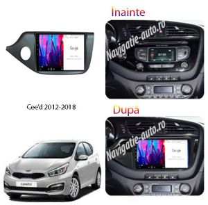 Dedikált navigáció Kia Ceed 2012-2018 Android 1+32