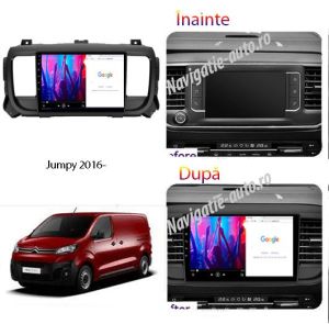 Navigatie dedicata Citroen Jumpy Toyota Proace Peugeot Traveller Android 1+32