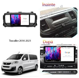 Navigatie dedicata Citroen Jumpy Toyota Proace Peugeot Traveller Android 1+32