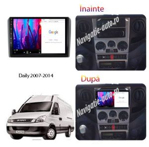 Dedikált navigáció Iveco Daily 2007-2014 Android 1+32