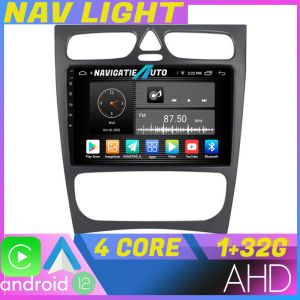 Dedikált navigáció Mercedes C W203 2000-2004 Android 1+32