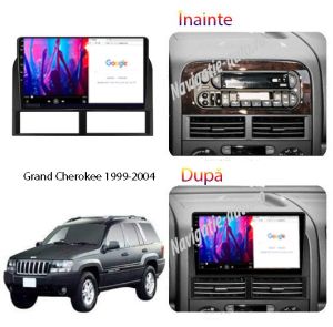 Dedikált navigáció Jeep Grand Cherokee 1999-2004 Android 1+32