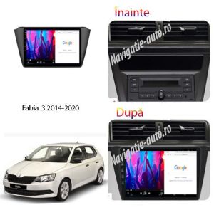 Dedikált navigáció Skoda Fabia 2014-2021 Android 1+32