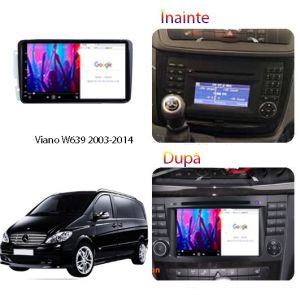 Dedikált navigáció Mercedes C 2001-2004 CLK G 2004-2006 Android 1+32