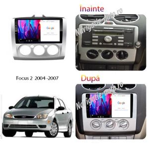 Ford Focus 2 navigáció, manuális Android 1+32