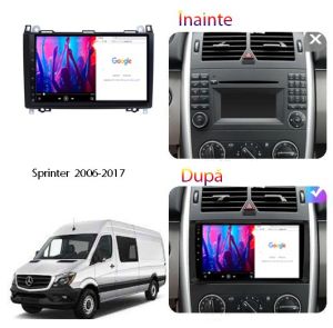 Dedikált navigáció Mercedes VW Android 1+32