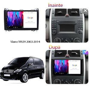 Dedikált navigáció Mercedes VW Android 1+32