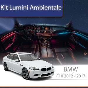 Lumini Ambientale BMW Seria 5 2010-2016 dedicat capace difuzor control telefon sau sistem original