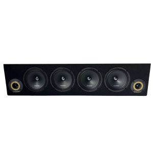 Cutie de difuzoare Phonix Gold 1700W ieșire SPL 2 x 4 OHM 4 x difuzoare midrange 2 x tweetere pro audio