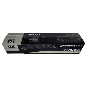 Cutie de difuzoare Phonix Gold 1700W ieșire SPL 2 x 4 OHM 4 x difuzoare midrange 2 x tweetere pro audio