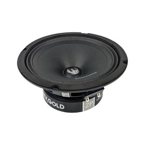 Cutie de difuzoare iluminate Phonix Gold 1700W ieșire SPL 2 x 4 OHM 4 x difuzoare midrange 2 x tweetere pro audio