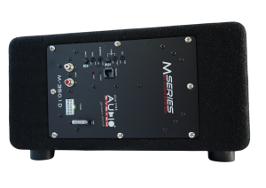 Subwoofer activ flat cu incinta 15L Audio System M-350.1 D+ R 10 FLAT EVO2, 350 watts, 2 ohm, 250 mm, 10