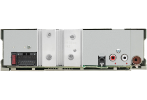 KENWOOD KMM-BT209 USB és Bluetooth rádió, piros színben