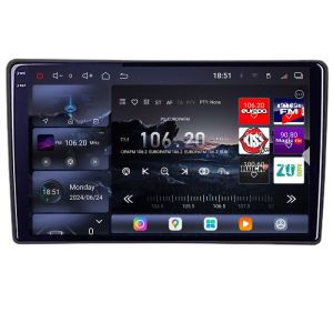 Unitate fără ramă Sistem de navigatie universala ecran de 9" 2K 16+512 GB octa core EDT-E809-2K