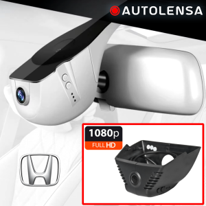 Keret nélküli DVR kamera Honda Accord 2023-, Első kamera 1080p Autolencse, 24/7 modell Fekete HDBT16