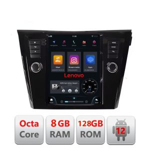 Navigatie Nissan X-Trail 2013-2018 tip tesla radio gps internet Qualcomm 8X 8+128 360 4G carplay android auto  kit-tesla-353+