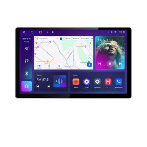 Navigatie Fiat Ducato 2021- Qled 2K Octa Core 4+64 LTE 4G DSP Wifi 5Ghz android auto carplay radio gps internet KIT-ducato2024+EDT-E413-2K