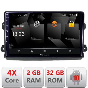 Navigatie Fiat Ducato 2021- Nakamichi Android Ecran 720P Quad Core 2+32 carplay android auto NAM5230