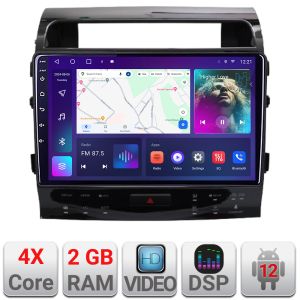 Navigatie Toyota Land Cruiser V8 L200 2009-2020 dedicata Android radio gps internet 2+32 kit-381-type-b+EDT-E210v2