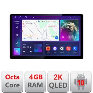 Navigatie Honda HR-V 2022- Qled 2K Octa Core 4+64 LTE 4G DSP Wifi 5Ghz android auto carplay radio gps internet kit-hr-v2022+EDT-E413-2K+kit-10-9