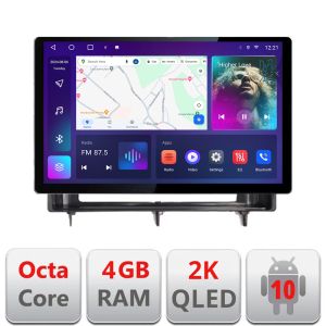 Navigatie Honda Civic 2022- Qled 2K Octa Core 4+64 LTE 4G DSP Wifi 5Ghz android auto carplay radio gps internet kit-civic2022+EDT-E413-2K+kit-10-9