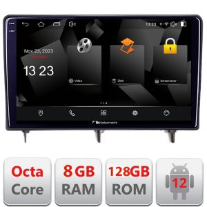 Navigatie Honda Civic 2022- Nakamichi NAM5960PRO Octa core 8+128 carplay android auto radio gps internet 