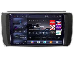 Navigatie Nissan Leaf 2018-2024 Qled 2K Octa Core 16+512 LTE 4G DSP Wifi 5Ghz android auto carplay radio gps internet kit-leaf+EDT-E809-2K