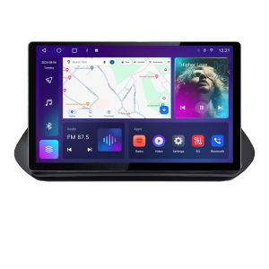 Navigatie Nissan X-trail 2021- Qled 2K Octa Core 4+64 LTE 4G DSP Wifi 5Ghz android auto carplay radio gps internet kit-x-trail-2021+EDT-E413-2K+kit-10-9